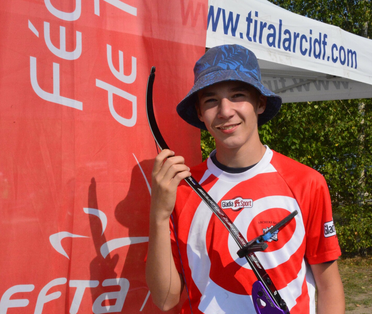 Adrien au Championnat de France 3D 2025