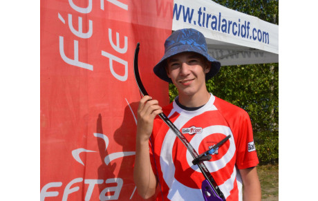 Adrien au Championnat de France 3D 2025
