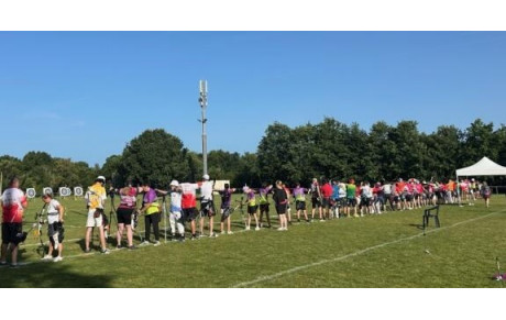 Carton plein de médailles pour nos archers